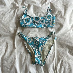 TRIANGL BIKINI - the top is an xsmall, bottoms are a small